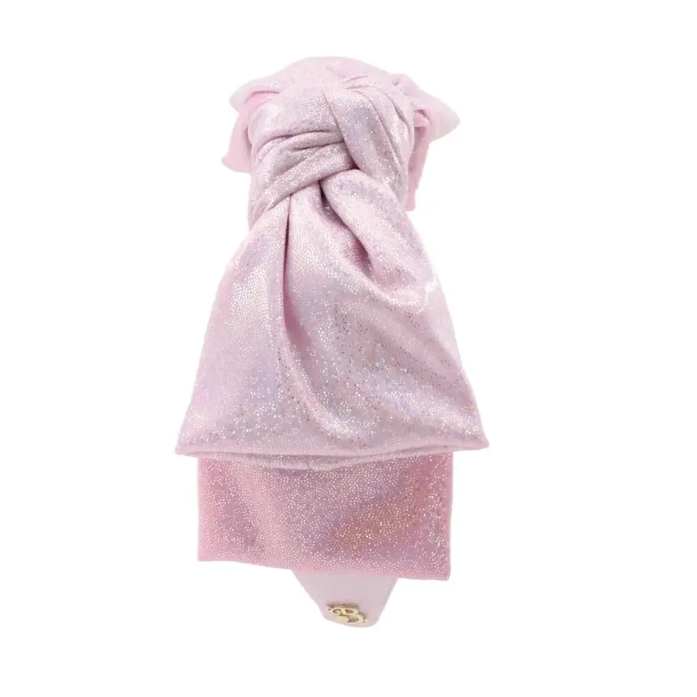 The Glitter Pink Bow Headband